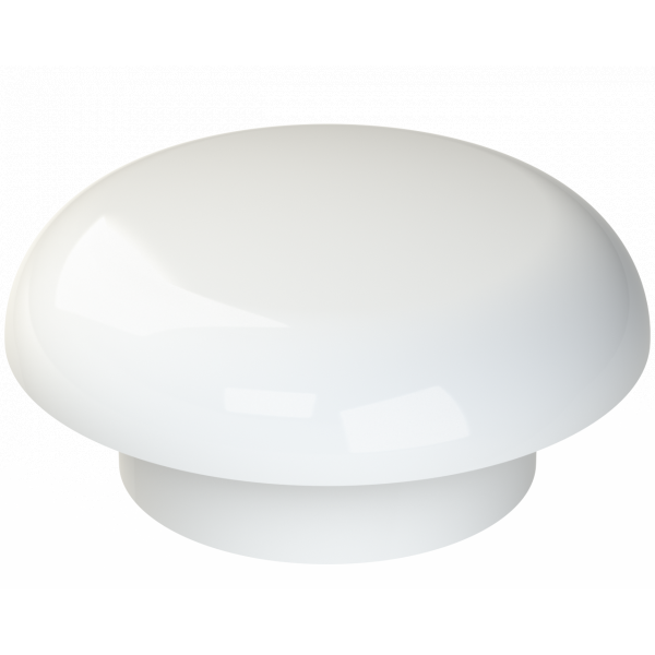 Polypipe Univ Vent Cowl 4in/110mm - White (SCV40W)