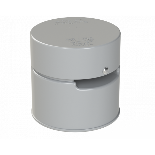 Polypipe Univ Air Admittance Valve 4in/110mm - Grey (SPV110G)