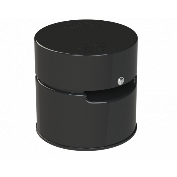 Polypipe Univ Air Admittance Valve 3in/82mm - Black (SPV82B)