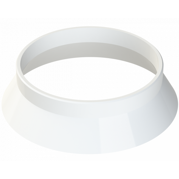 Polypipe Univ Weathering Apron 4in/110mm - White (SV48W)