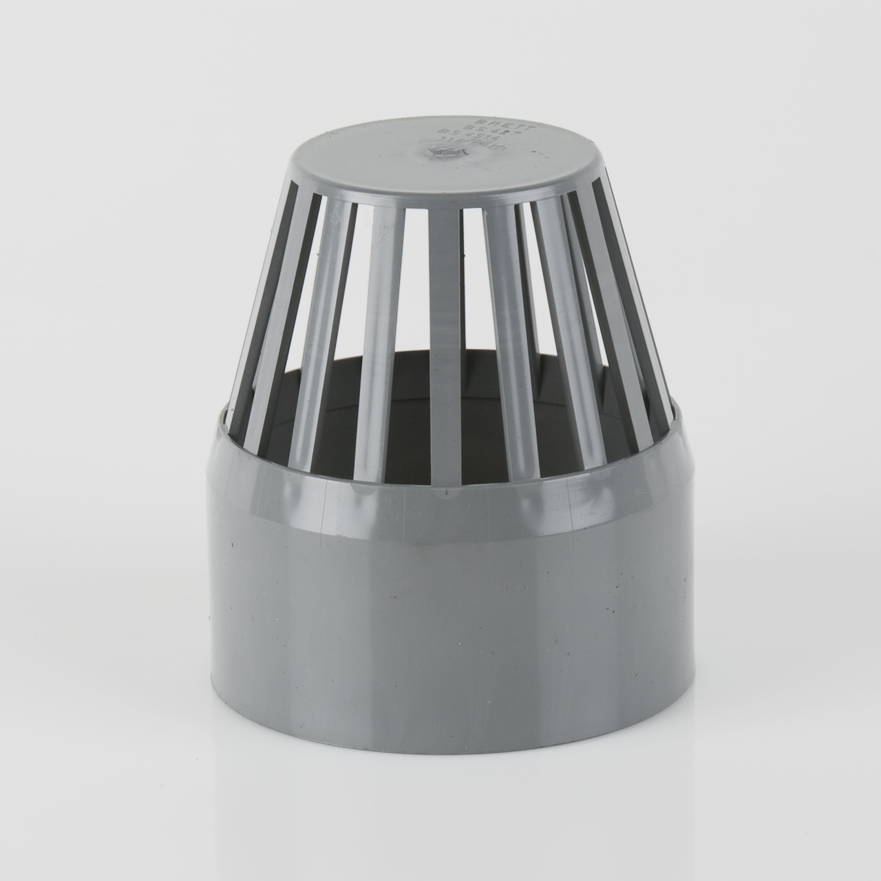 Brett Martin Solvent Weld Soil Vent Cowl 160mm - Grey (BS627G)