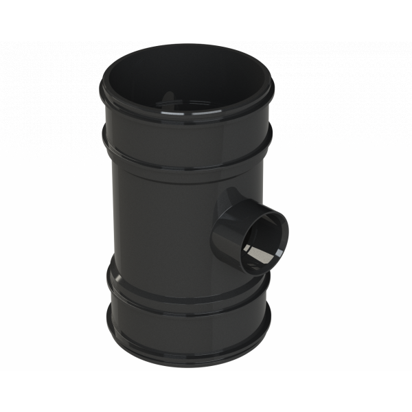 Polypipe S2000 Single Boss Pipe 4in/110mm 40mm - Black (BP422B)