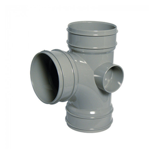 Plumin Solvent Soil T/S 90deg Branch - Grey (SS191)