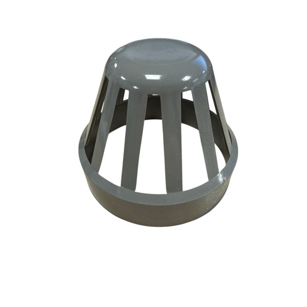 Plumin Solvent Soil Vent Terminal - Grey
