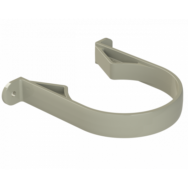 Polypipe S2000 Pipe Clips (plastic) 4in/110mm Solv - Grey (SC43SG)