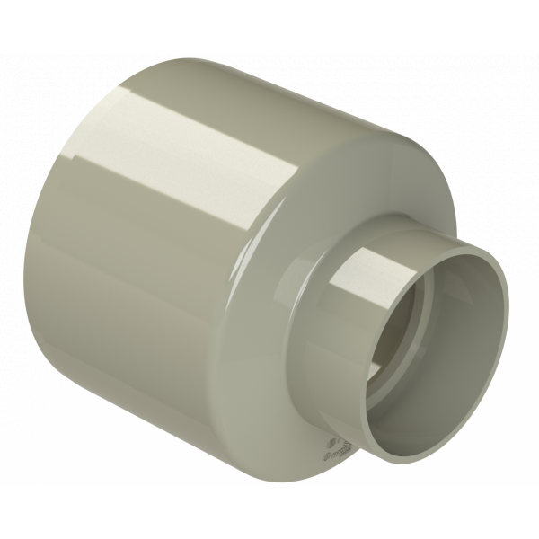 Polypipe Solvent Reducer 4in/110mm Waste Conc - Grey (SO65SG)