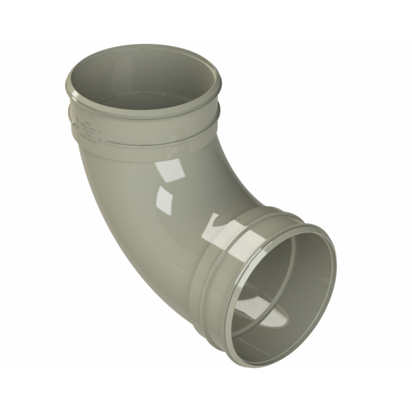 Polypipe Solvent Soil Bend 6in/150mm D/S Sg (SWB92SG)