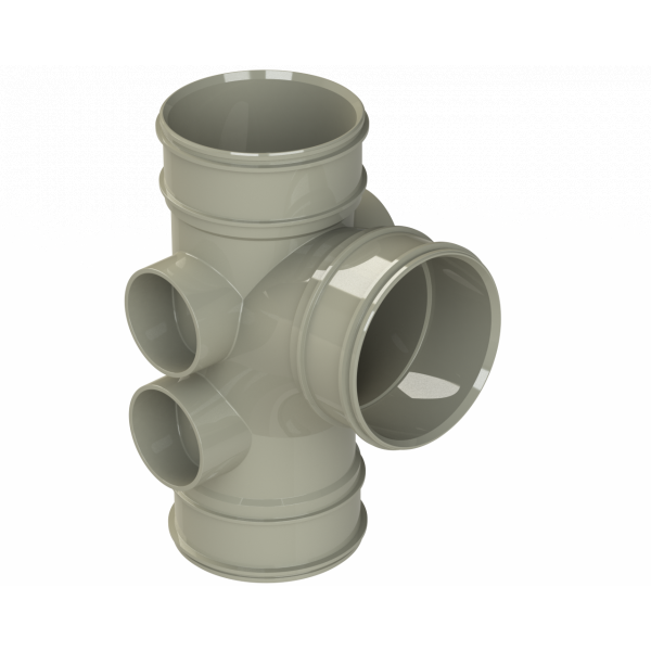 Polypipe S2000 Single Branch 4in/110mm 87.5DEG S/g (SWT26SG)