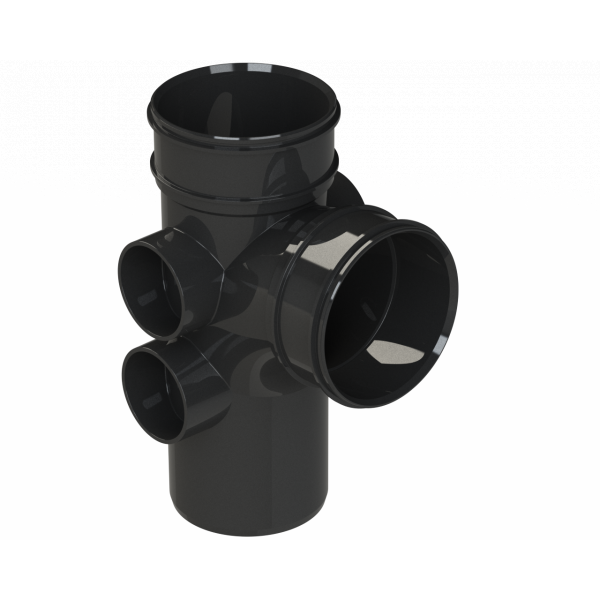 Polypipe S2000 Singlebranch 4in/110 92.5D Short Bk (SWT28B)