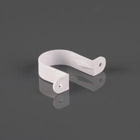 Brett Martin MUPVC Solvent Weld Waste 32mm Pipe Clips - White (W1180W)