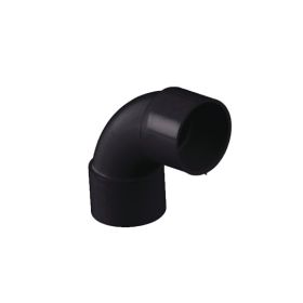 Brett Martin MUPVC Solvent Weld Waste 50mm Swp Bend 92.5° - Black (W3140B)