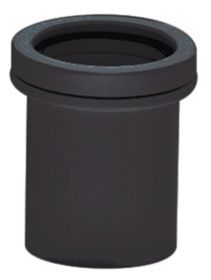 Brett Martin MUPVC Solvent Weld Waste 50mm Exp Coup - Black (W3200B)