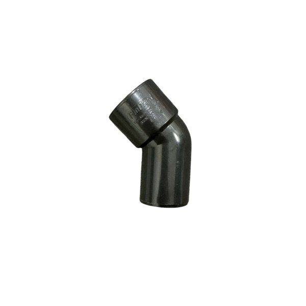 Plumin Solvent Waste Spigot 45° - 40mm - Black