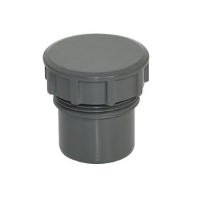 Floplast 32mm - 1¼in Access Plug Solvent - Anthracite Grey (WS30AG)