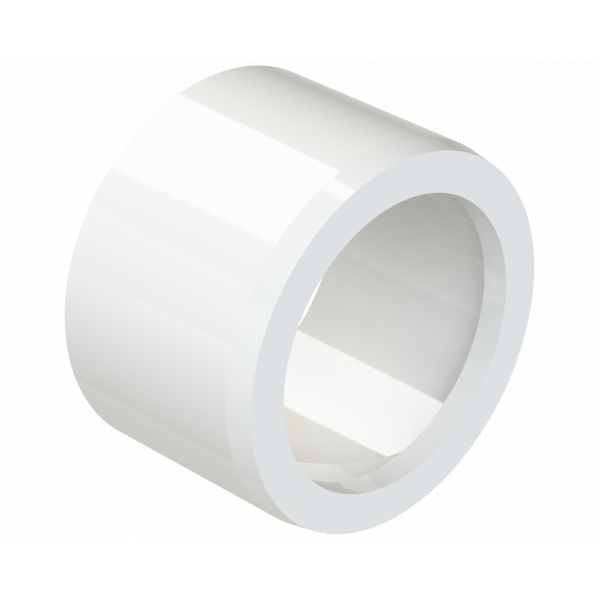 Polypipe S2000 MUPVC 50mm X 40mm Reducer - White (MU311W)