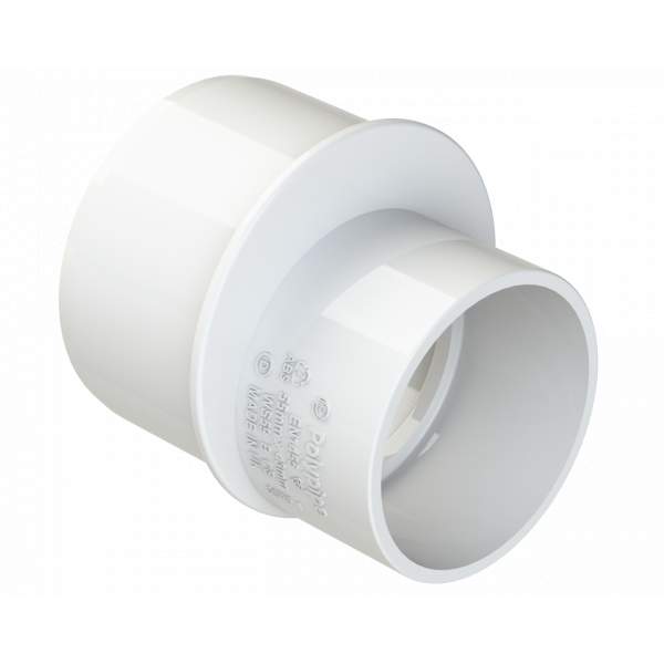 Polypipe S/weld Reducer From Waste 32mm - White (S415W)