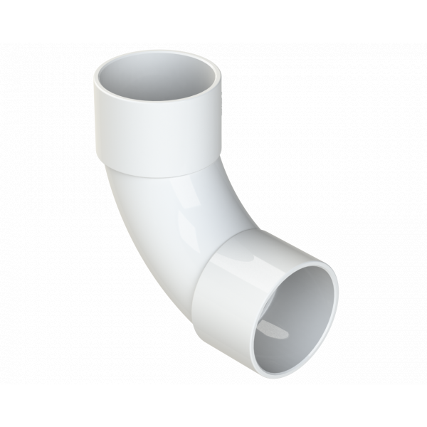 Polypipe S/weld Swept Bend 92.5DEG 32mm - White (WS13W)