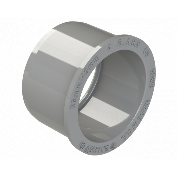 Polypipe S/weld Reducer 32mm (from 40MM) - Grey (WS28G)